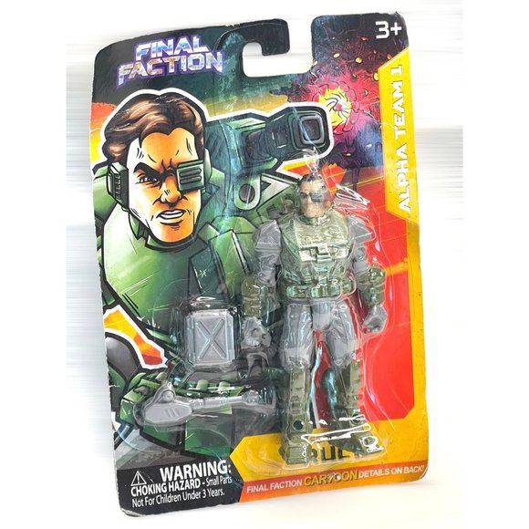 Final Faction Alpha Team 1 Sergeant Ruck Action Figure - Picture 2 of 5